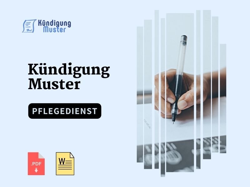 Kündigung Pflegedienst